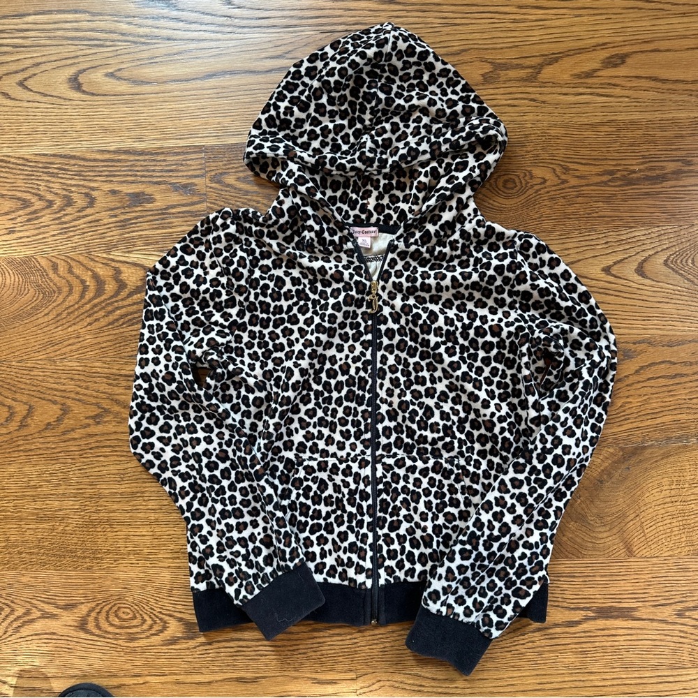 Girls Juicy Couture velour jacket